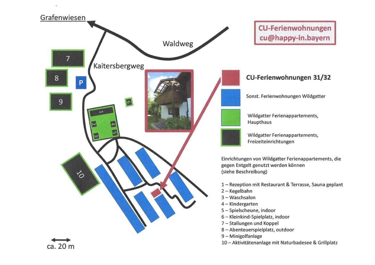 Cu-Ferienwohnungen - Nur Fuer Urlaubsgaeste Grafenwiesen Esterno foto